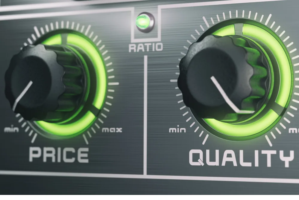 concept of cranking up the quality and lowering the price of aged home improvement leads